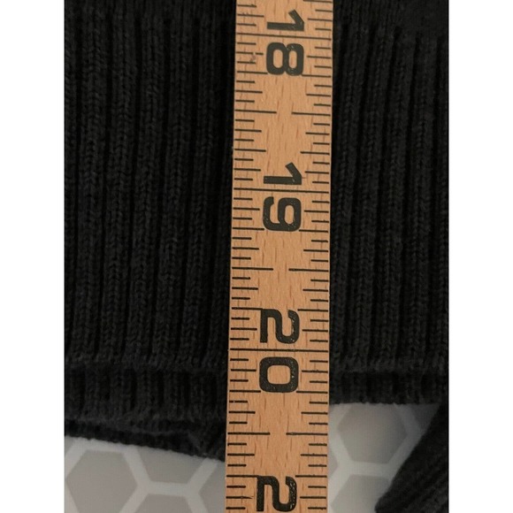 VTG Tommy Bahama Sweater Womens Size XS Black Silk Blend Button Up Cardigan - Picture 6 of 6